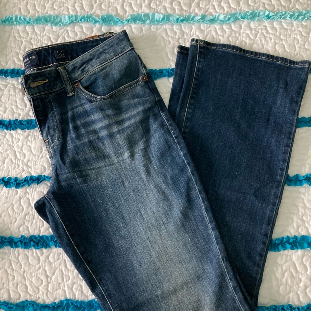 Lucky brand jeans/washed denim